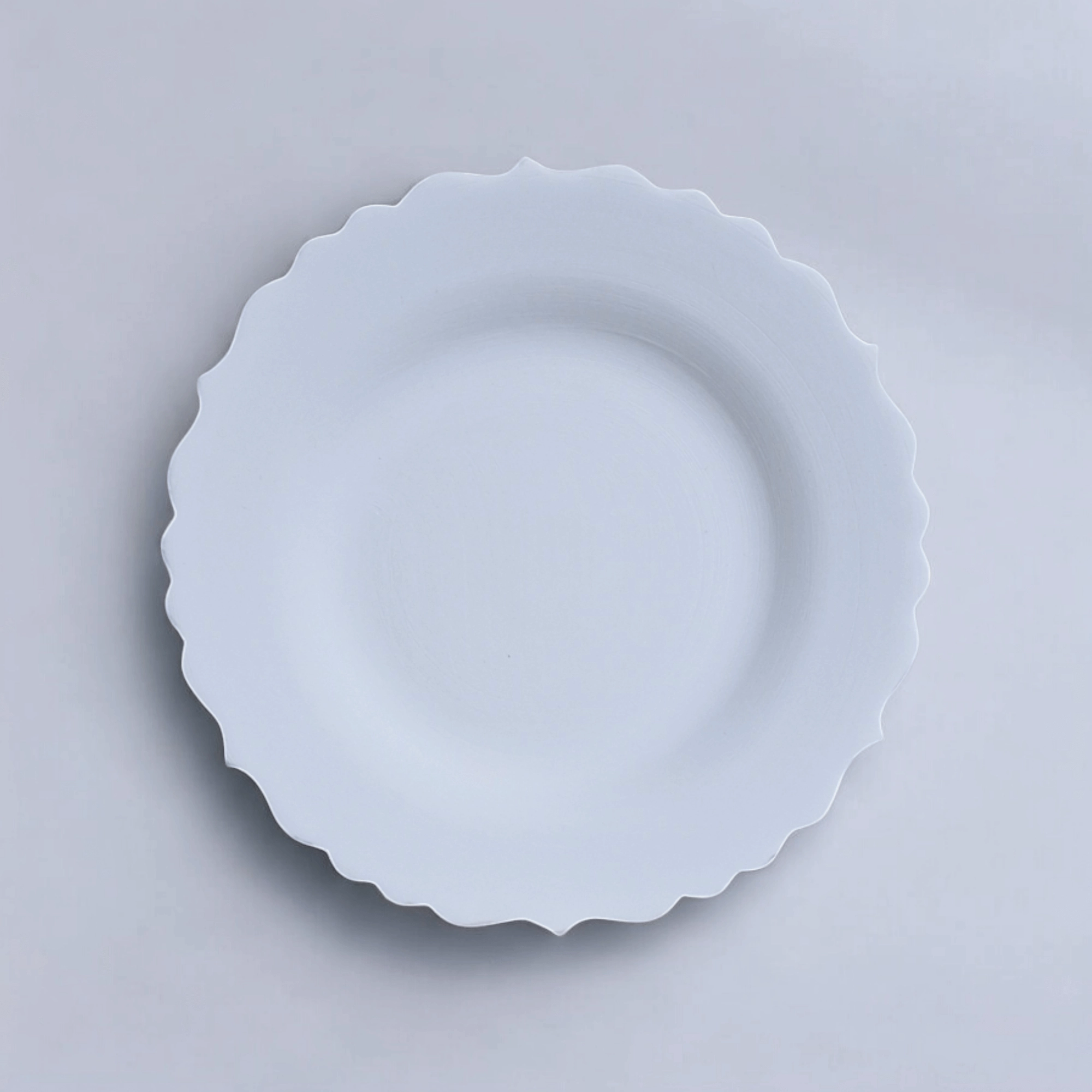 Çini Mertaban Rölyefli Tabak Biskuvi 25 cm