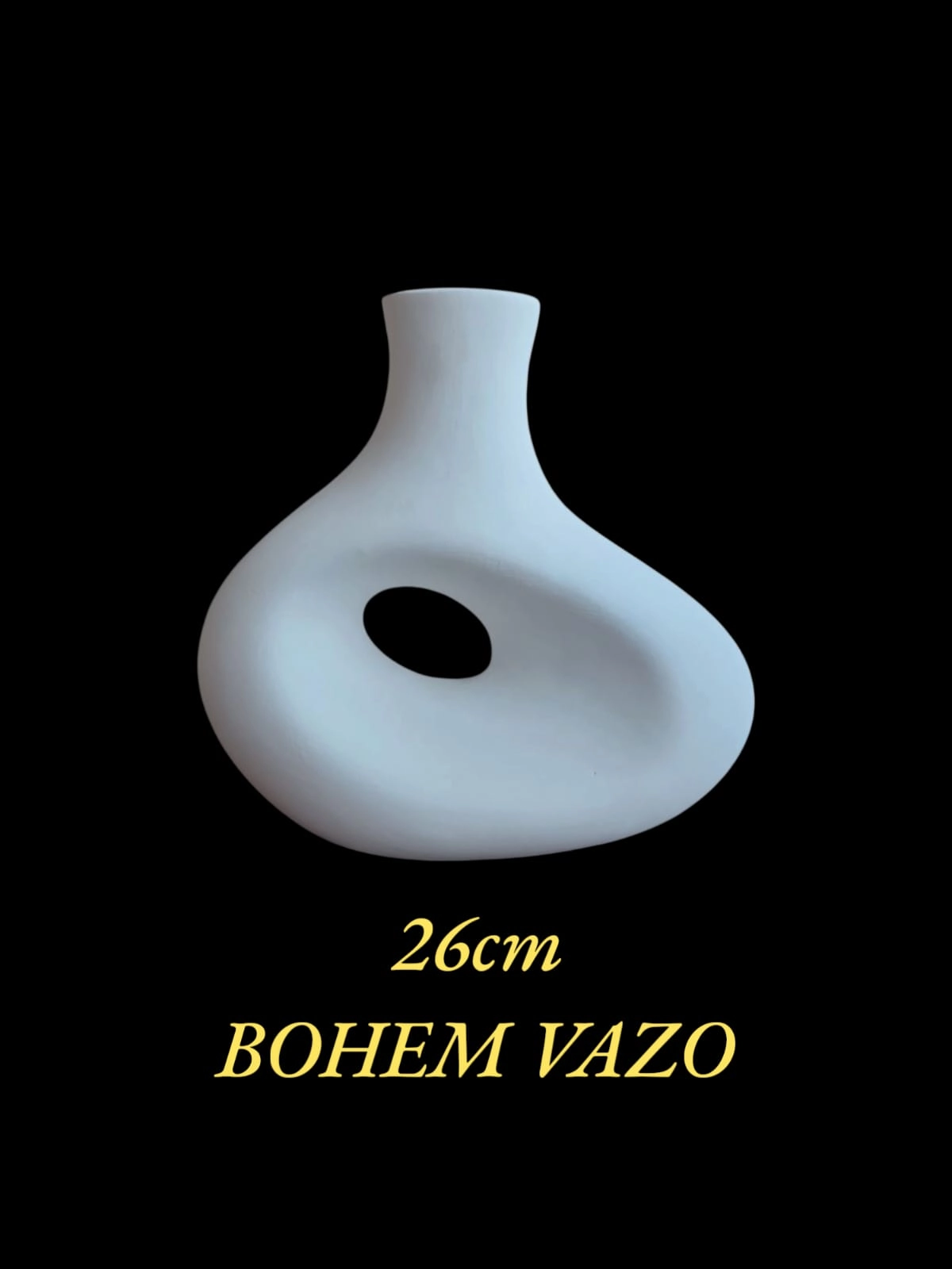 Bohem Vazo Alçı Kalıp 