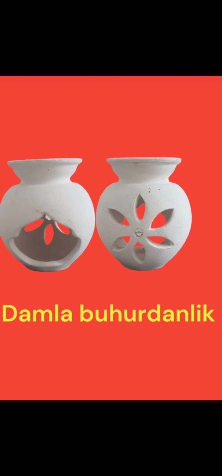 Damla Buhurdanlık Alçı Kalıp 