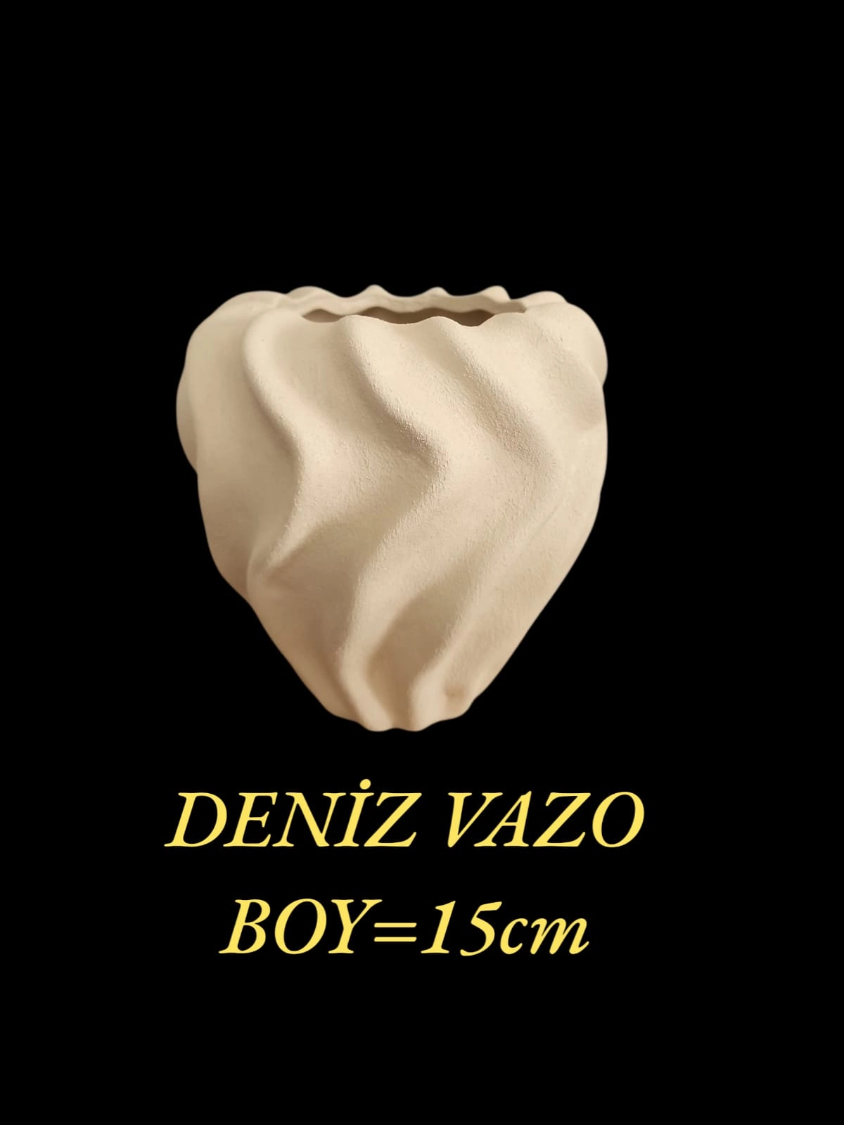 Deniz Vazo Alçı Kalıp 