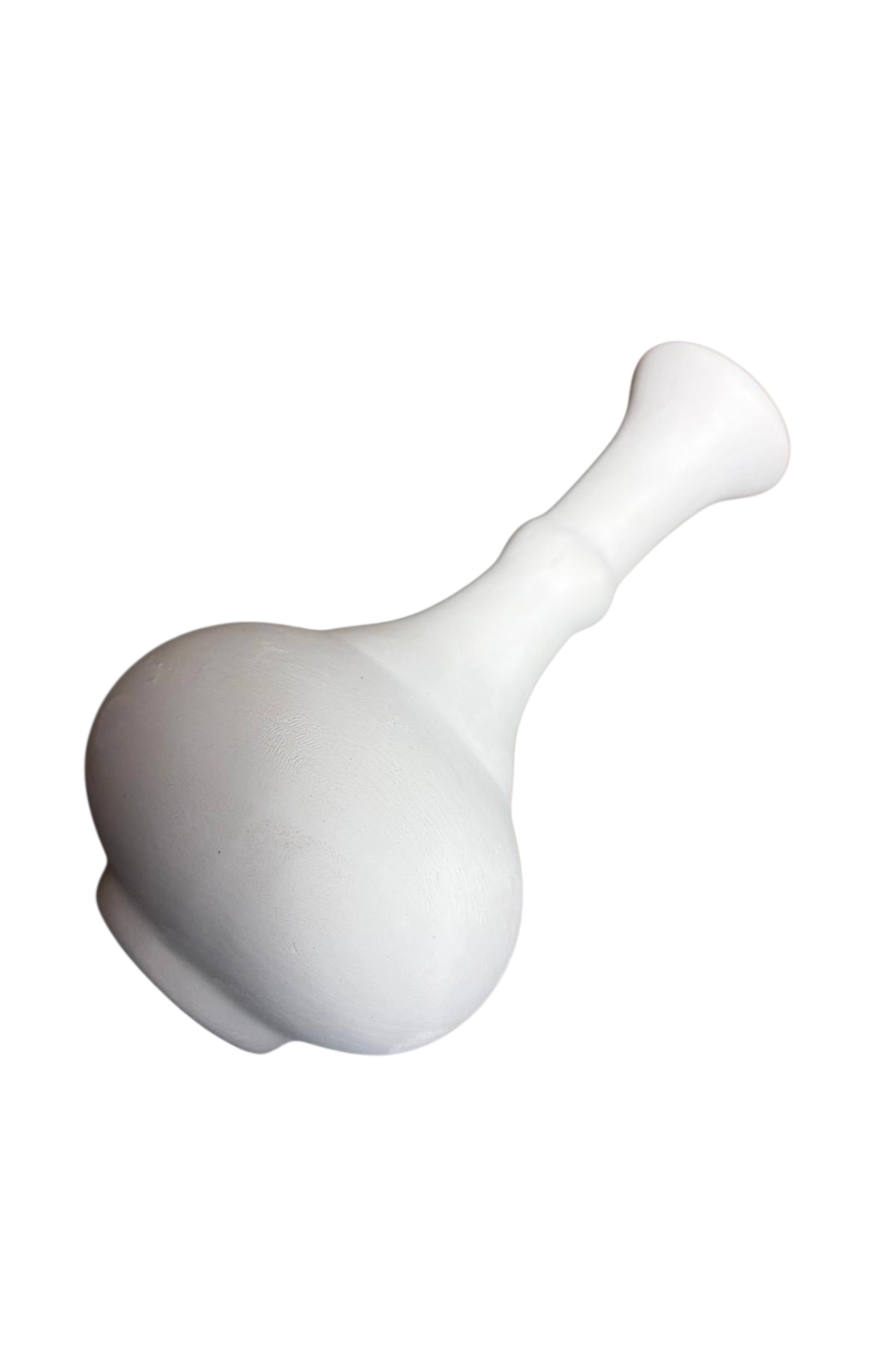 Çini Gözyaşı Vazo 15 Cm Bisküvi(Ham Ürün)