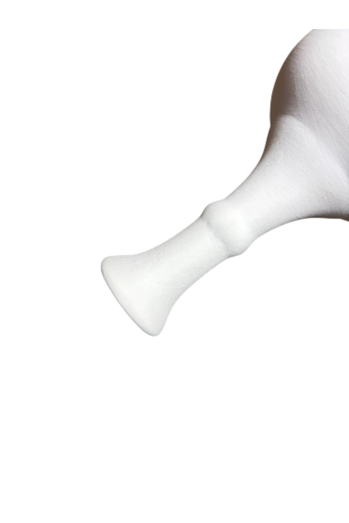 Çini Gözyaşı Vazo 15 Cm Bisküvi(Ham Ürün)