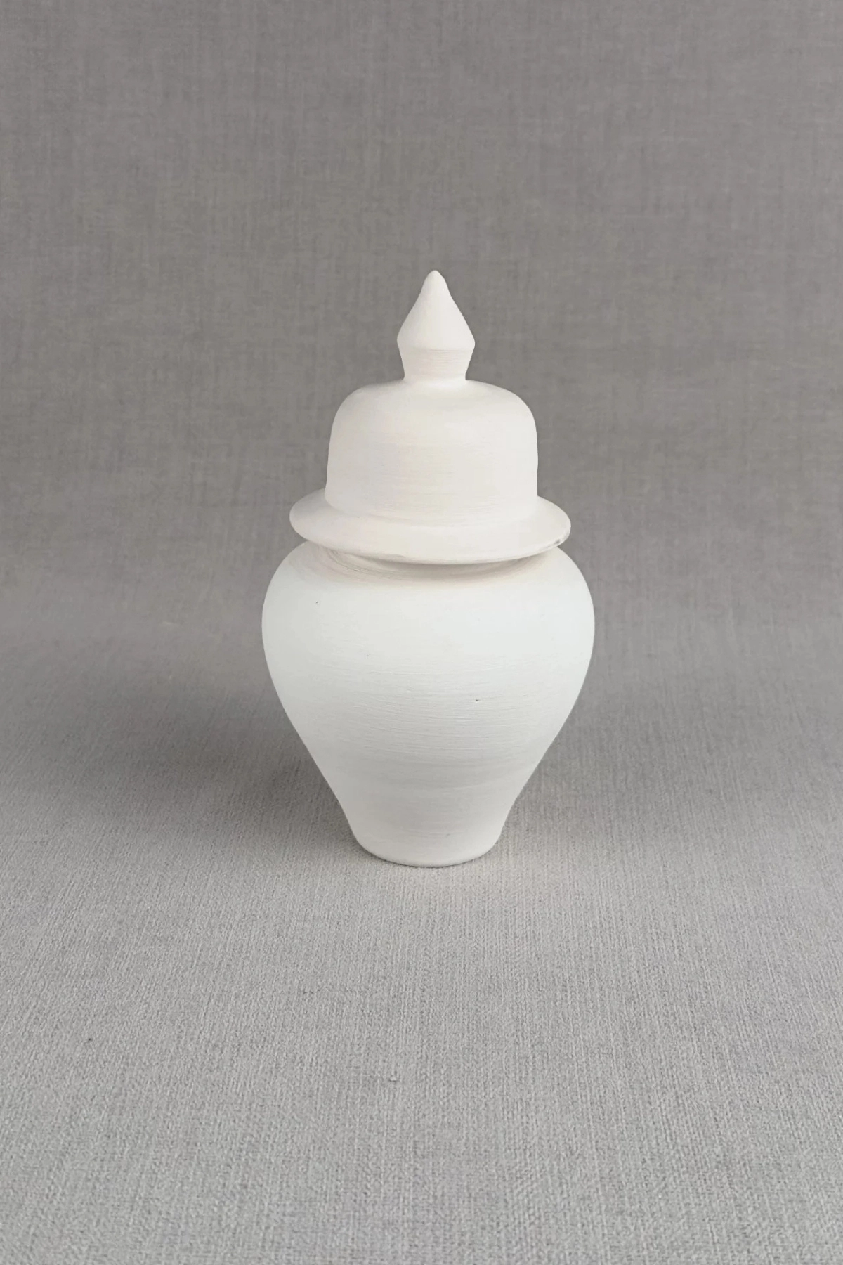 Çini Şah Küp  10 Cm Bisküvi(Ham Ürün)