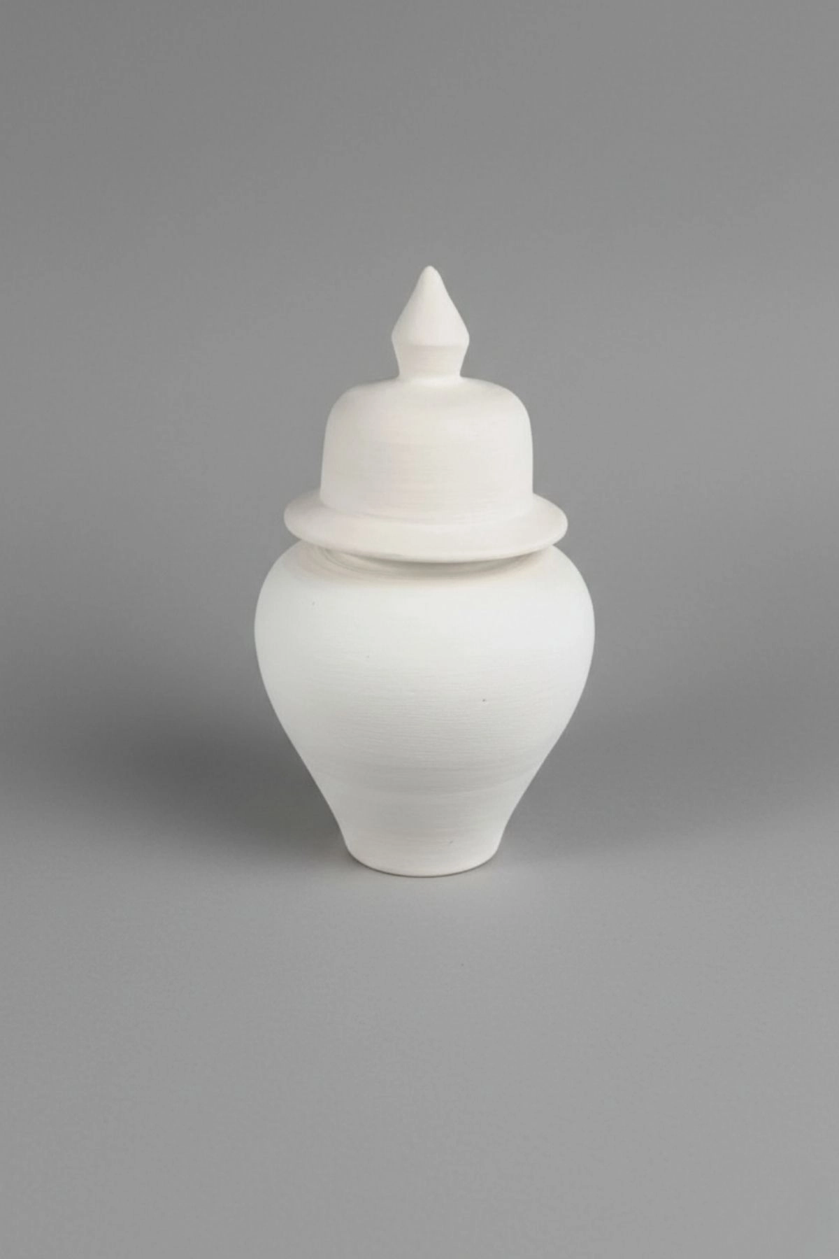 Çini Şah Küp  10 Cm Bisküvi(Ham Ürün)