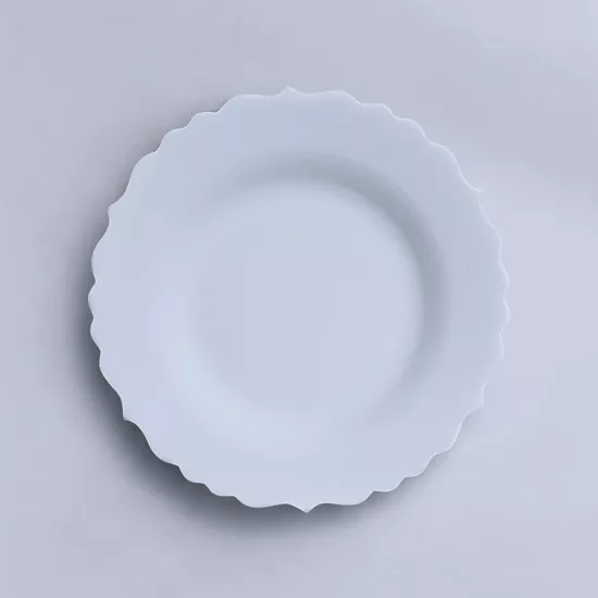 Çini Mertaban Rölyefli Tabak Biskuvi 25 cm