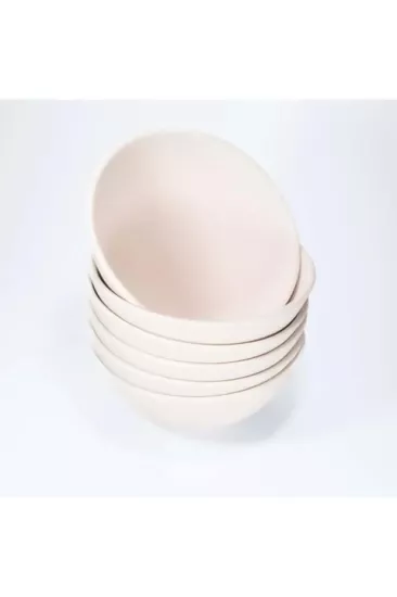 Seramik Kase 8 Cm Bisküvi 6’lı