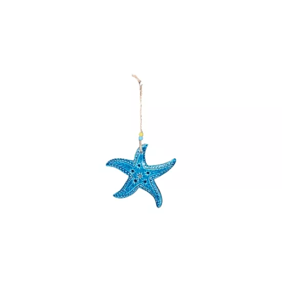 Dekoratif Deniz Yıldızı Duvar Süsü 17 cm 