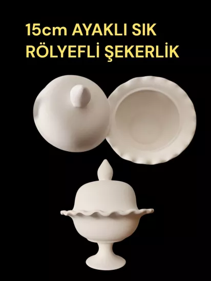 Ayaklı Şekerlik Rölyefli Alçı Kalıp 