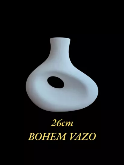 Bohem Vazo Alçı Kalıp 