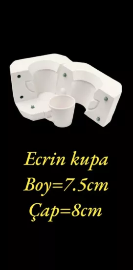 Ecrin Kupa Alçı Kalıp 