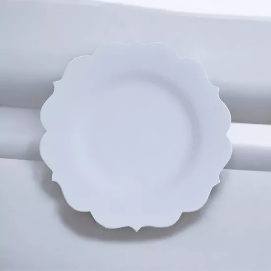 Çini Mertaban Rölyefli Tabak Biskuvi 18cm