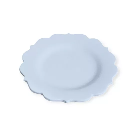 Çini Mertaban Rölyefli Tabak Biskuvi 18cm